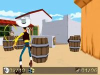 une photo d'Ã©cran de Lucky Luke - La Fievre de l Ouest sur Sony Playstation